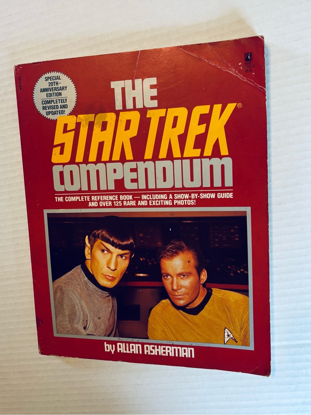 The Star Trek Compendium by Allan Asherman - Red Cover